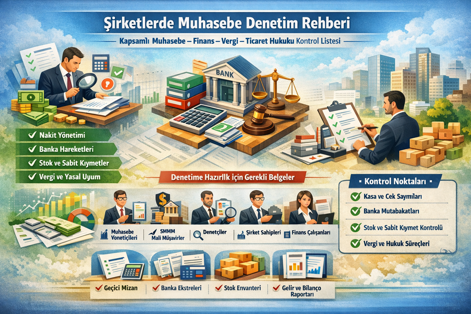 Şirketlerde Muhasebe Denetim Rehberi