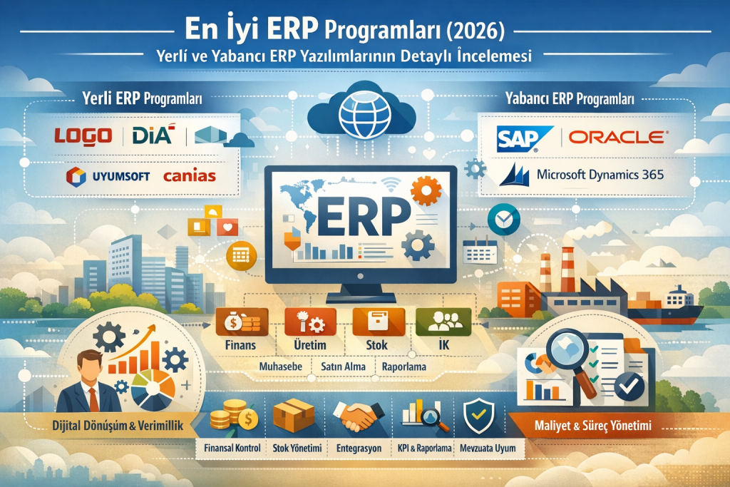 En İyi ERP Programlarının İncelenmesi