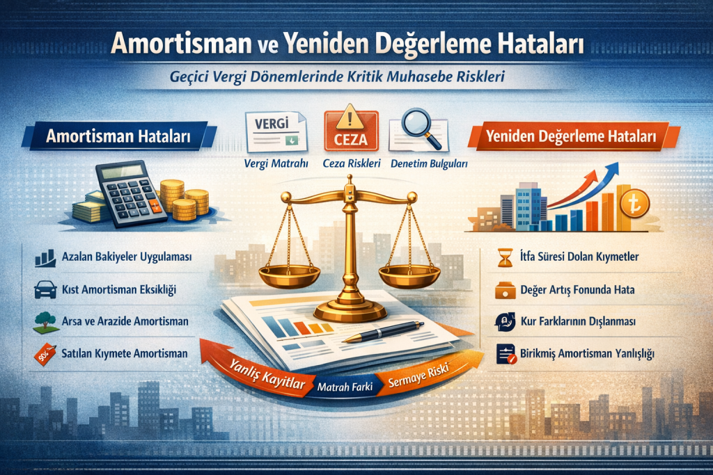 Amortisman ve Yeniden Değerleme Hataları