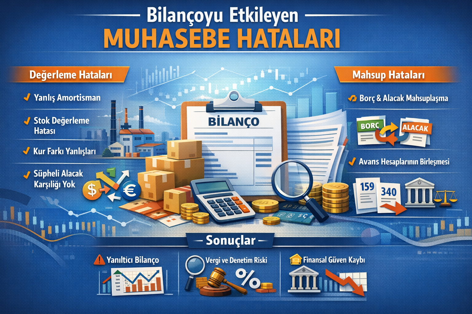 Bilançoyu Etkileyen Muhasebe Hataları