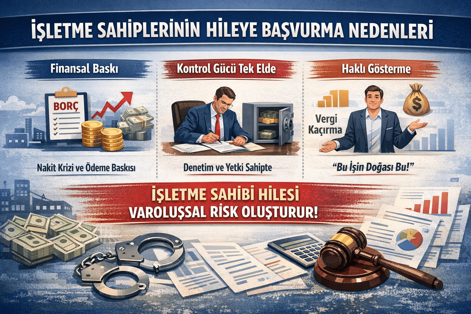 İşletme Sahiplerinin Hileye Başvurma Nedenleri?