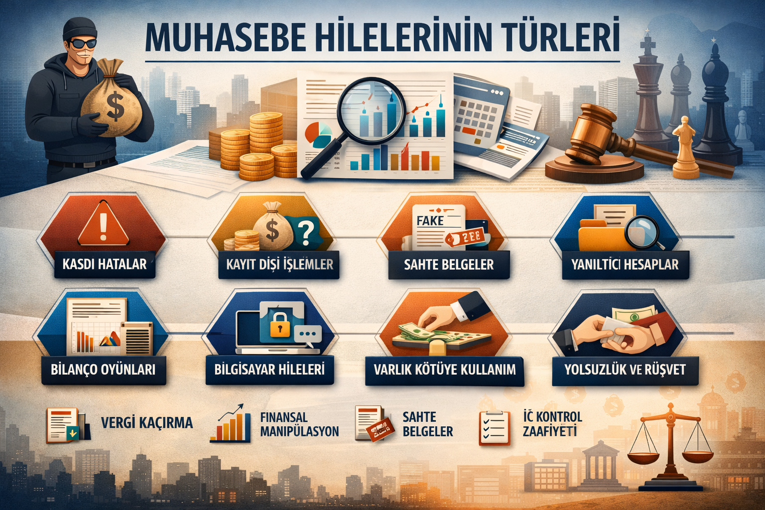 Muhasebe Hilelerinin Türleri Nelerdir?