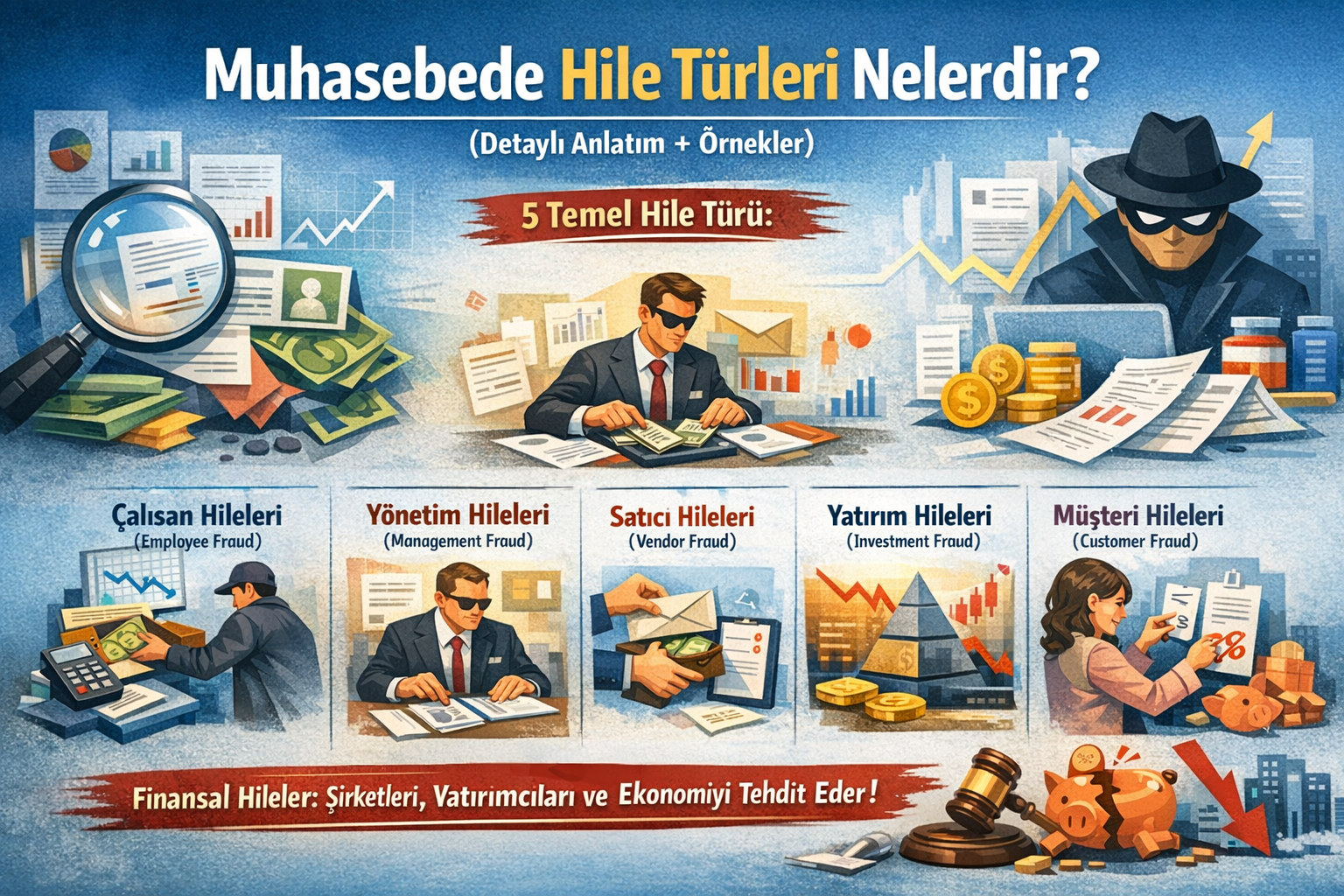 Muhasebede Hile Türleri Nelerdir?