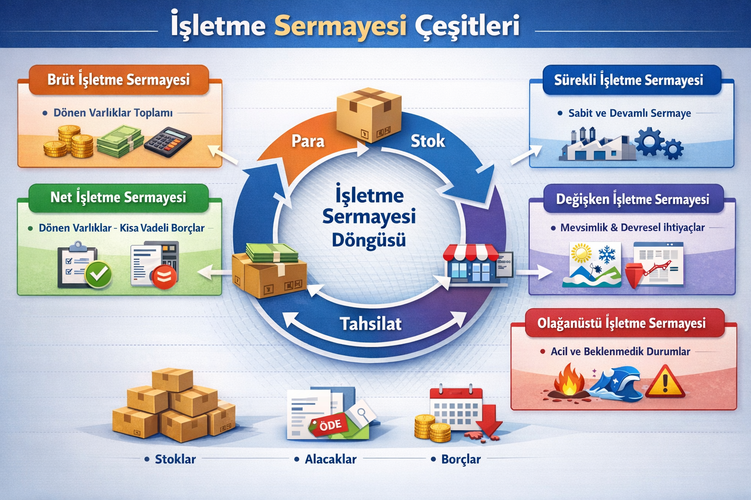 İşletme Sermayesi Çeşitleri Nelerdir?