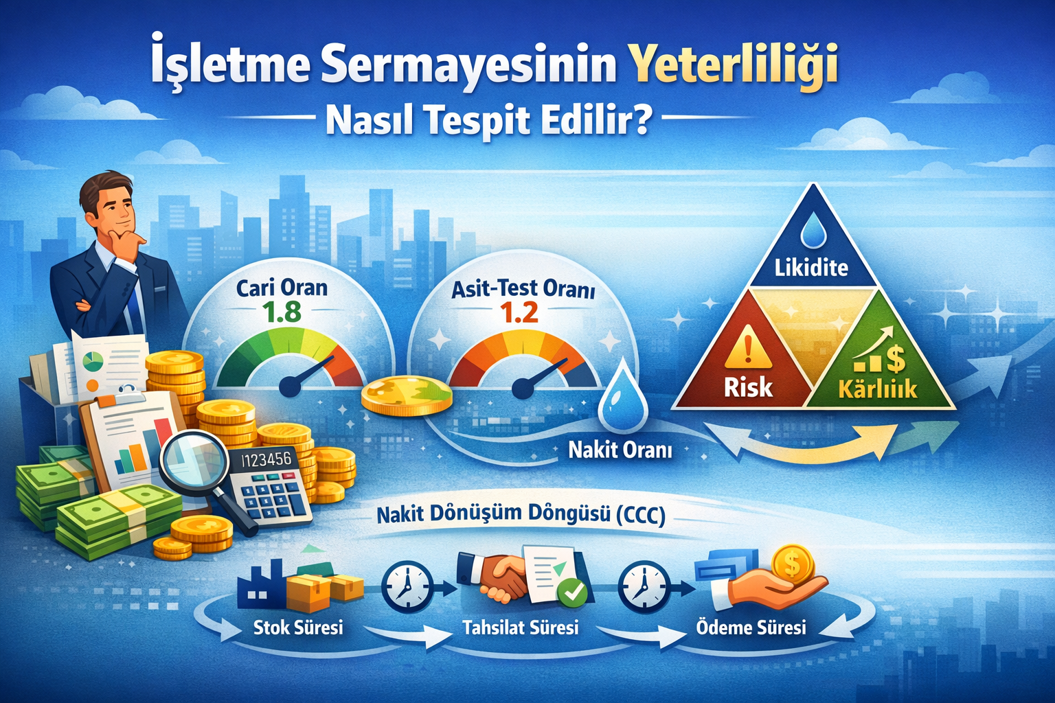 İşletme Sermayesinin Yeterliliği Nasıl Tespit Edilir?