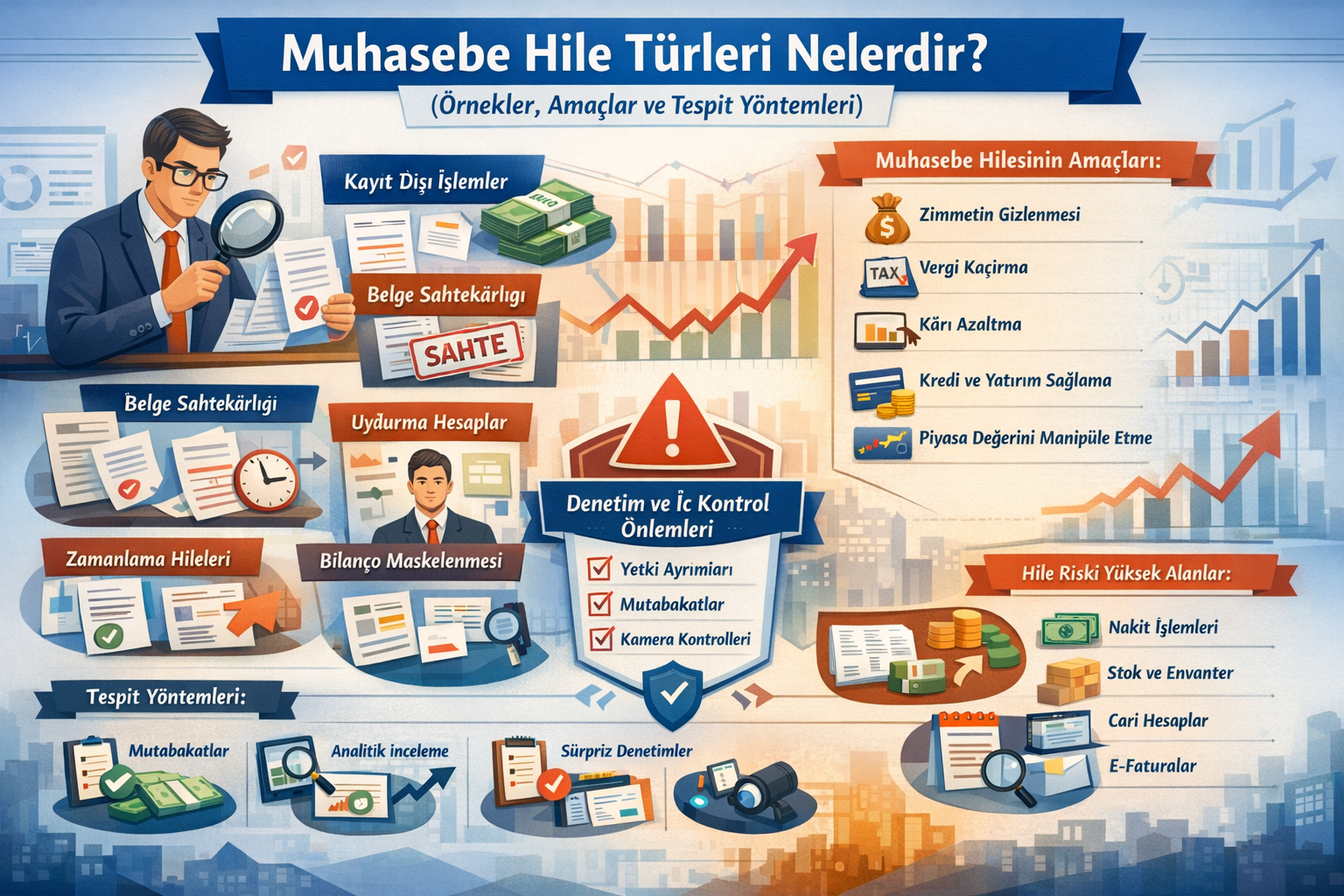 Muhasebe Hile Türleri Nelerdir?