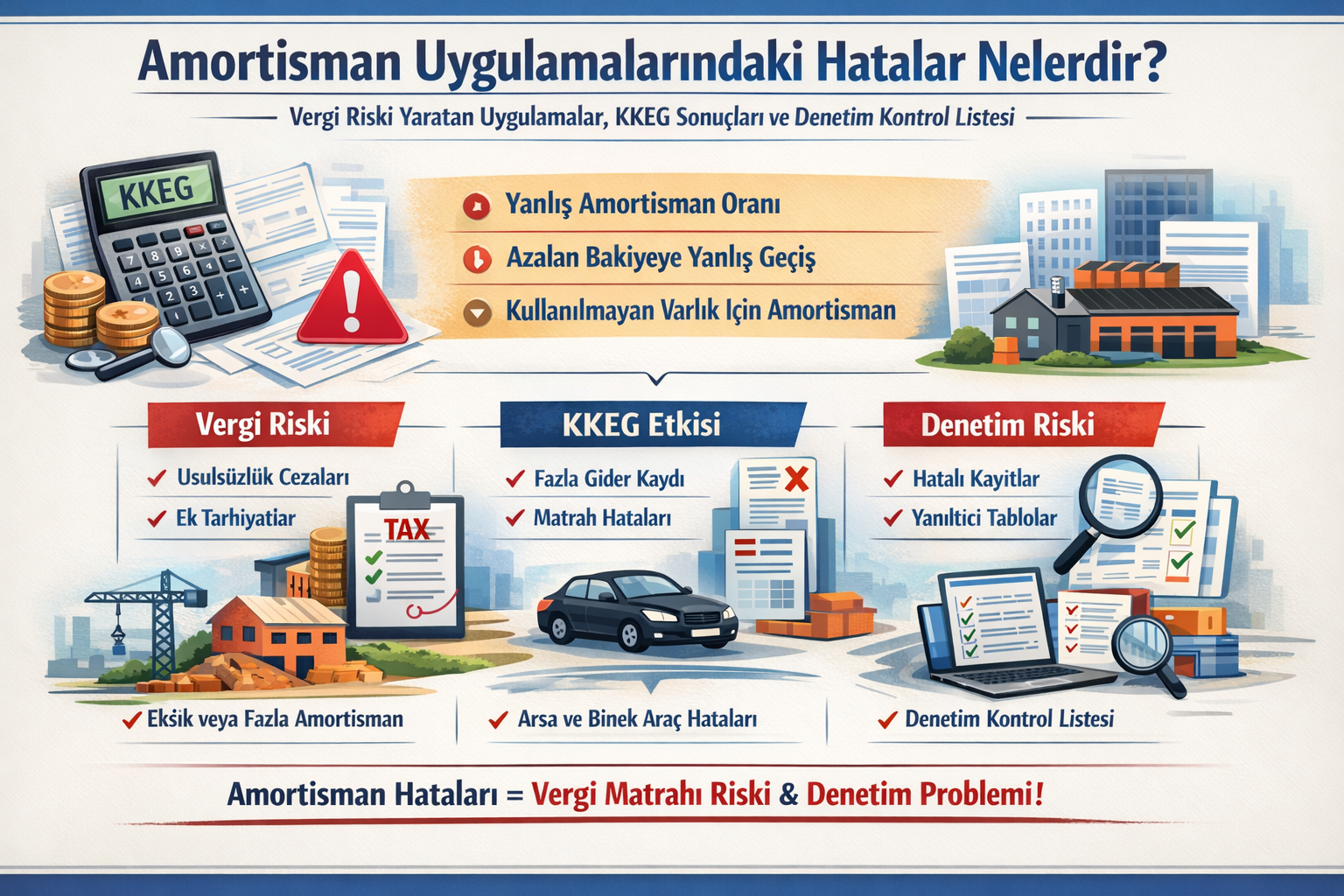 Amortisman Uygulamalarındaki Hatalar Nelerdir?