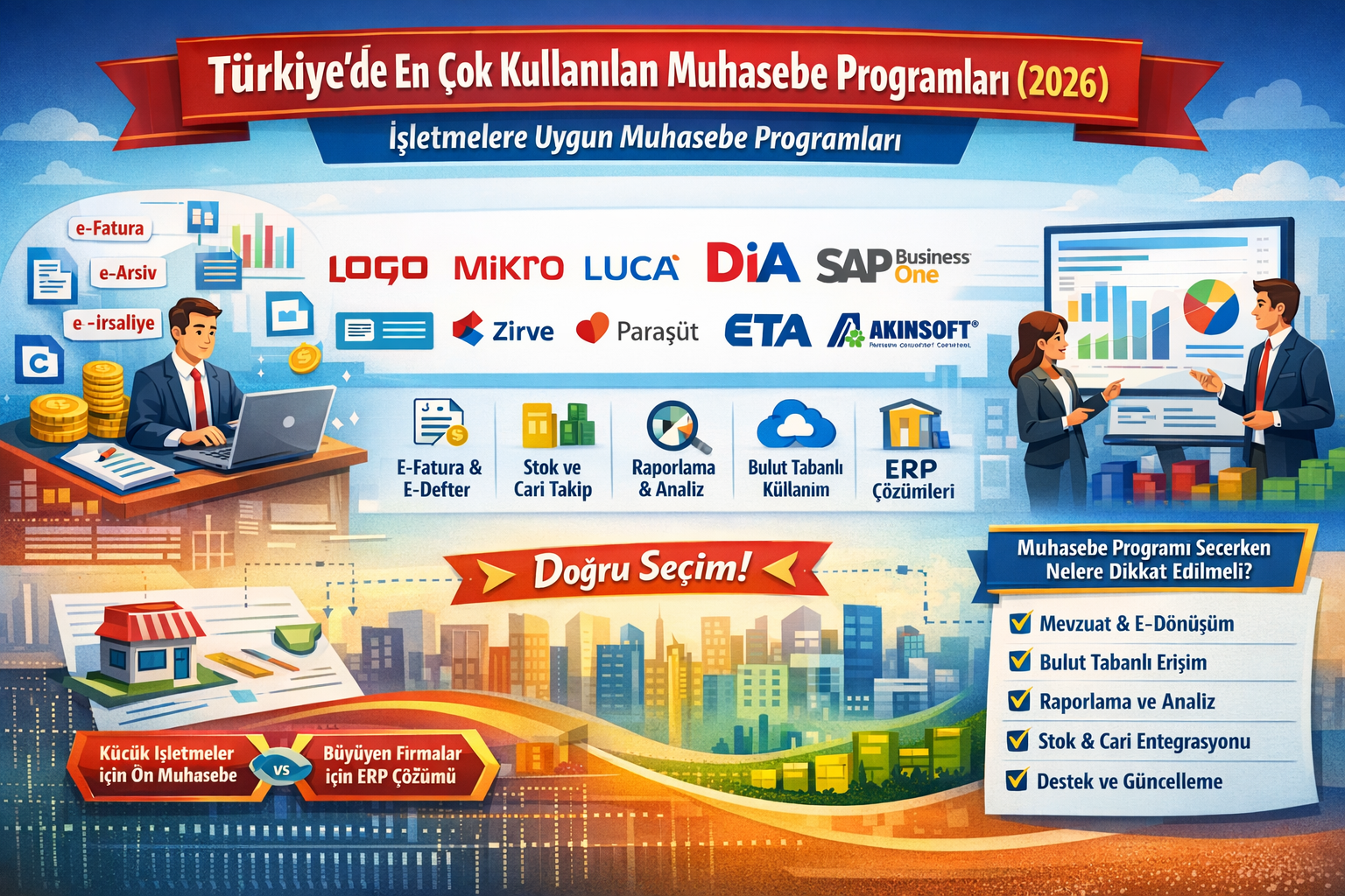 Türkiye’de Kullanılan Muhasebe Programları