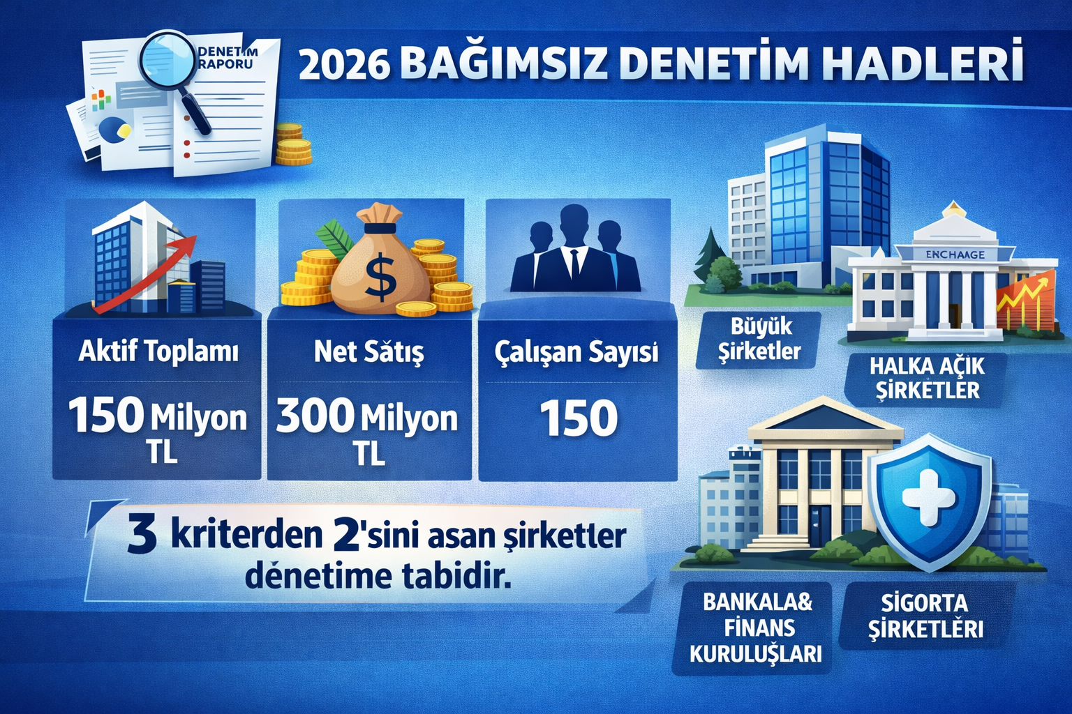 2026 Bağımsız Denetim Hadleri ve Şartları