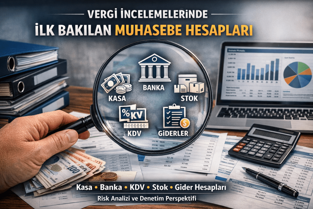Vergi İncelemelerinde İlk Bakılan Muhasebe Hesapları