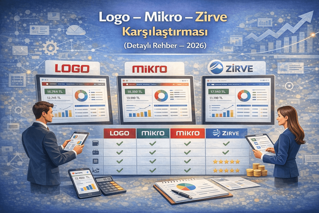 Logo – Mikro – Zirve Karşılaştırması (Detaylı Rehber – 2026)