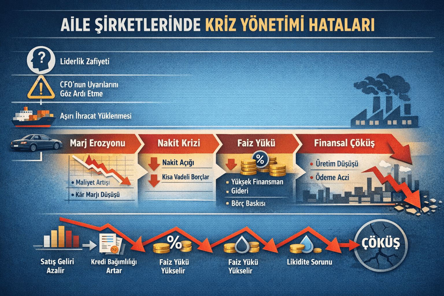 Aile Şirketlerinde Kriz Yönetimi Hataları