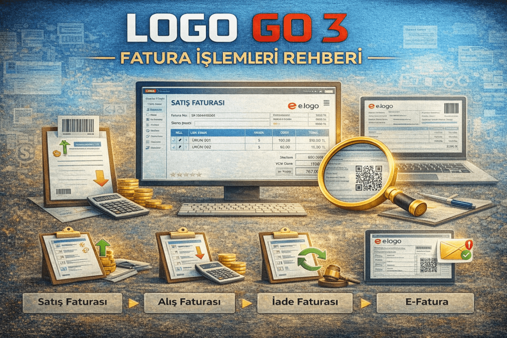 Logo GO 3 Fatura İşlemleri Rehberi