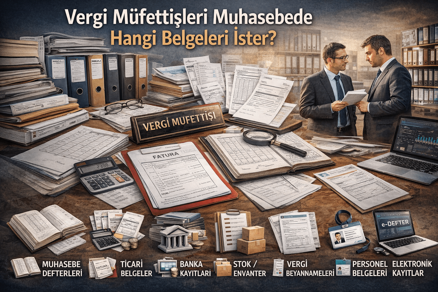 Vergi Müfettişleri Muhasebede Hangi Belgeleri İster?