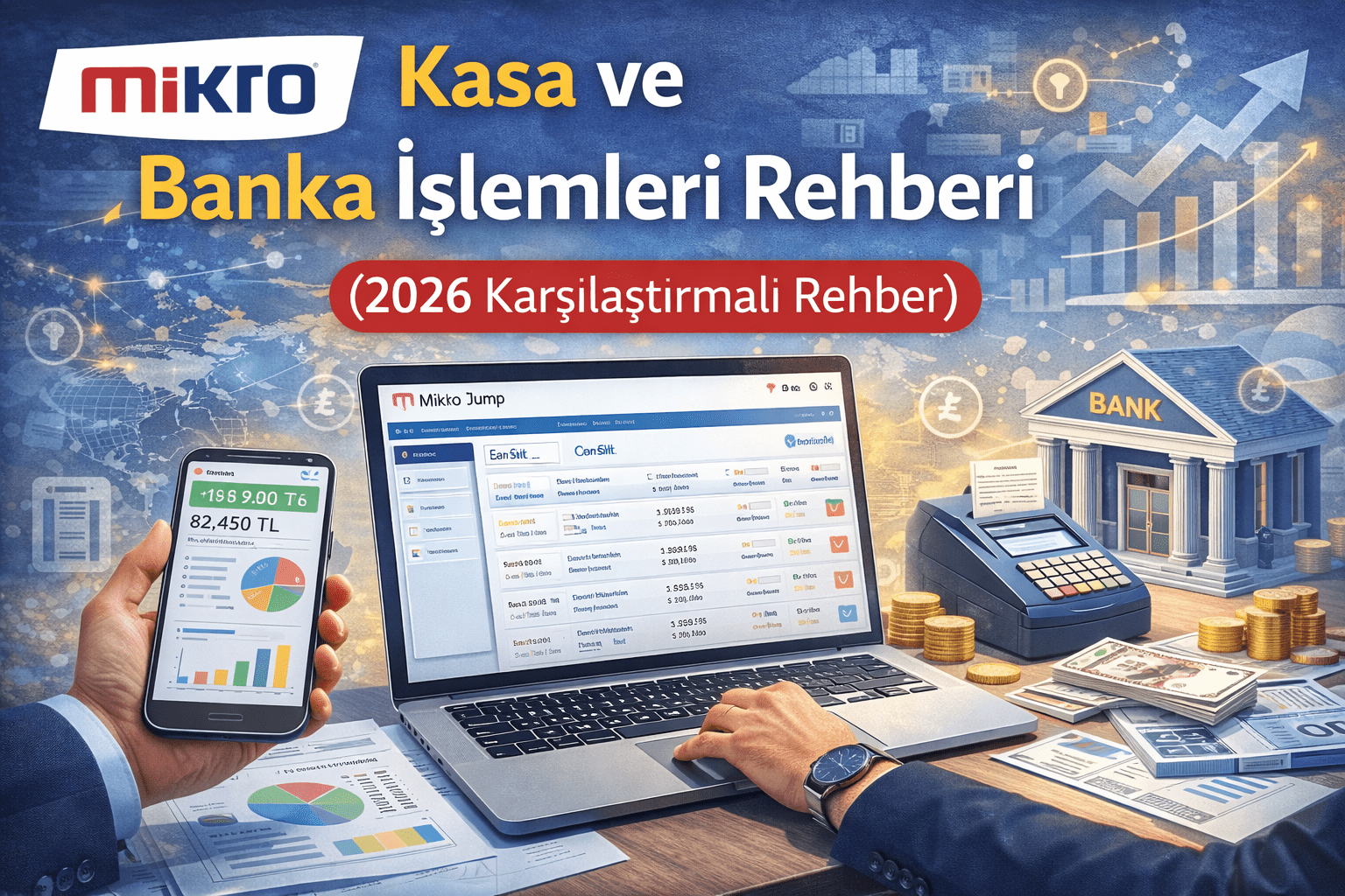 Mikro Jump Kasa ve Banka İşlemleri Rehberi