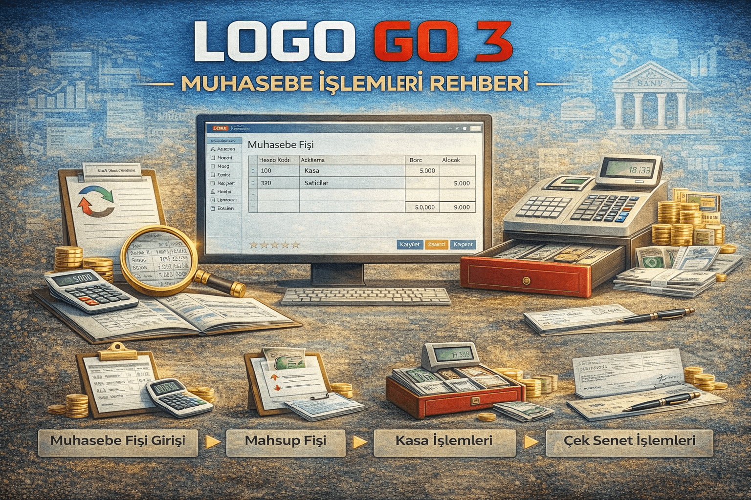 Logo GO 3 Muhasebe İşlemleri Rehberi
