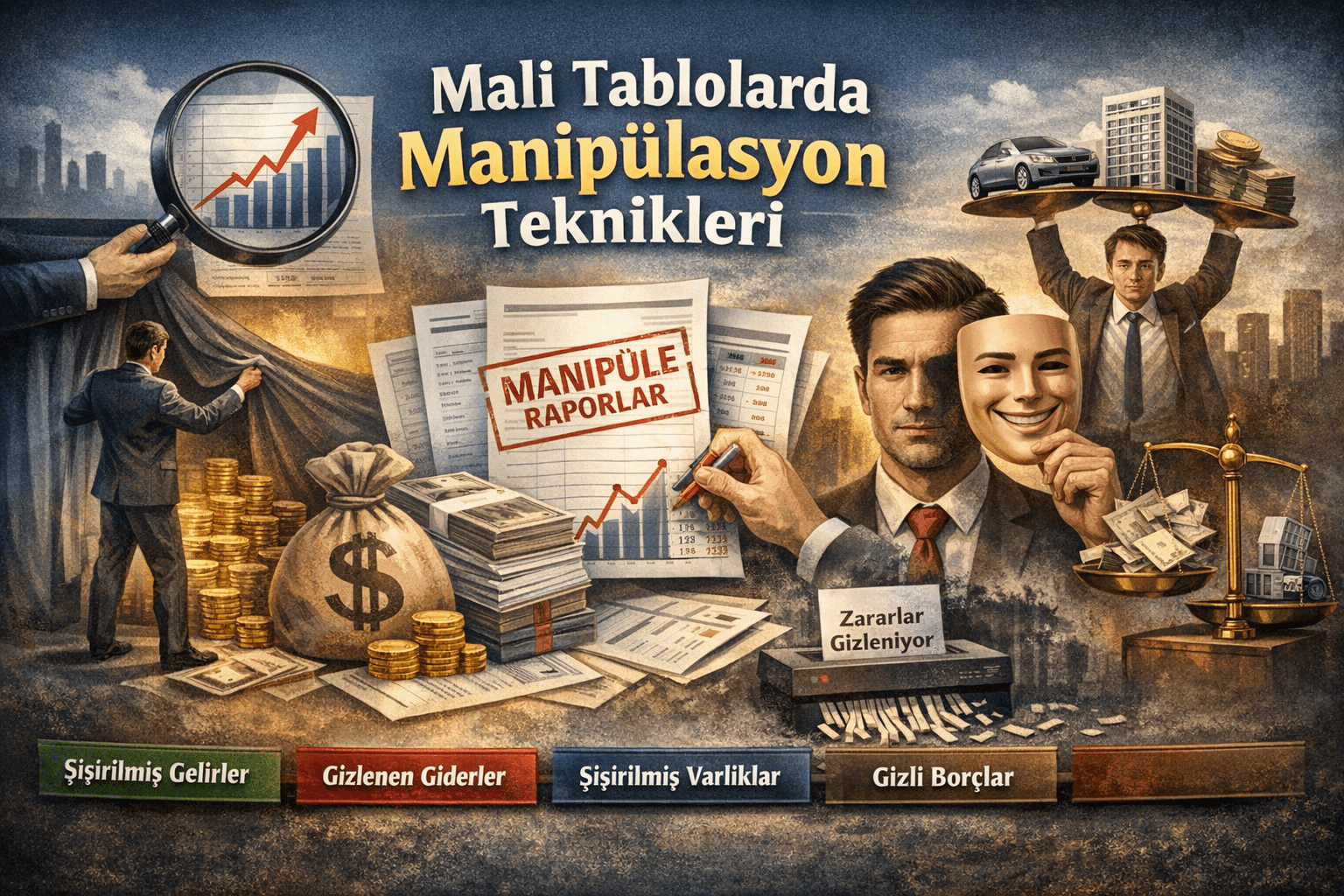 Mali Tablolarda Manipülasyon Teknikleri