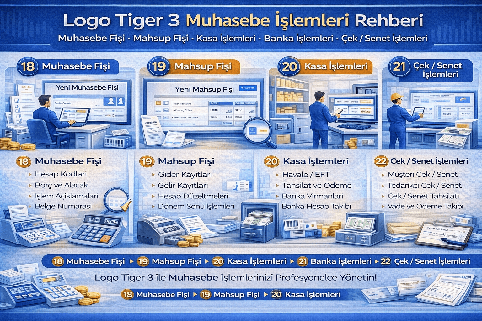Logo Tiger 3 Muhasebe İşlemleri Rehberi