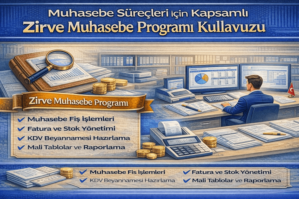 Zirve Muhasebe Programı Kullanım Kılavuzu