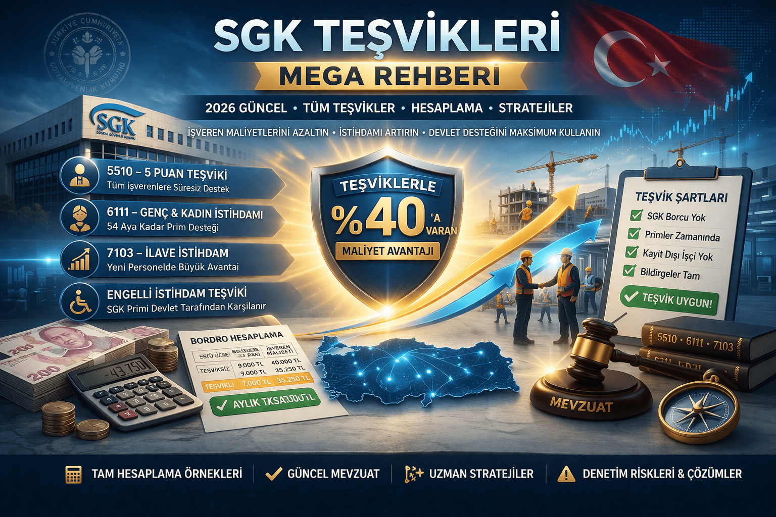 SGK Teşvikleri Mega Rehberi