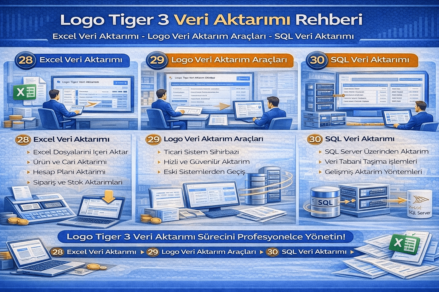 Logo Tiger 3 Sistem İşlemleri Rehberi