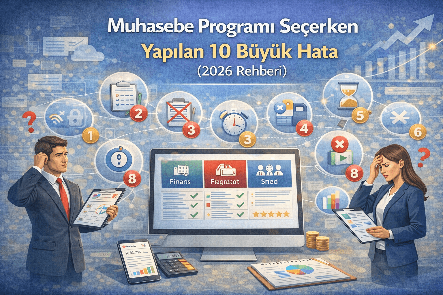 Muhasebe Programı Seçerken Yapılan 10 Büyük Hata (2026 Rehberi)