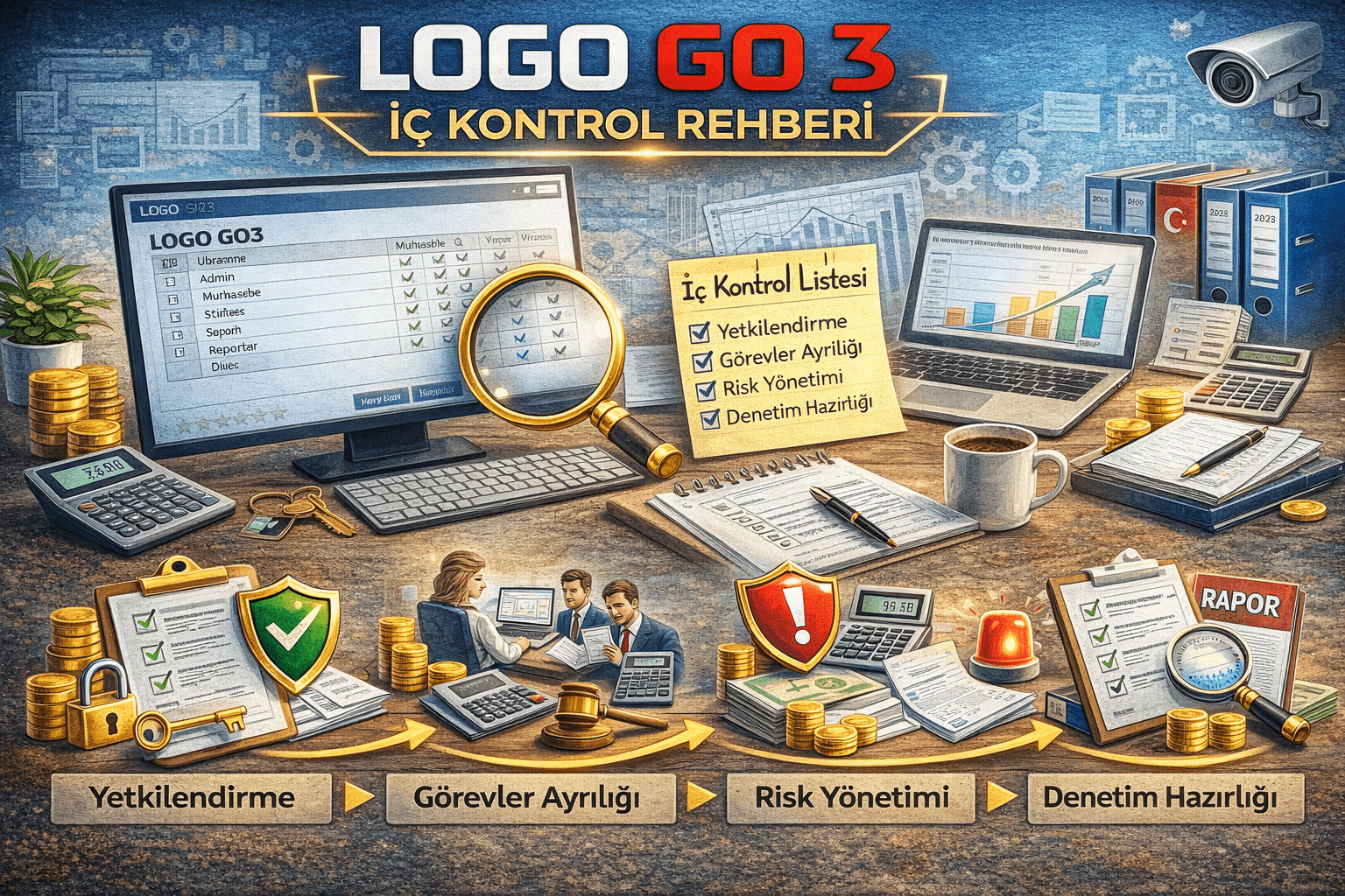 Logo GO 3 İç Kontrol ve Denetime Hazırlık Rehberi