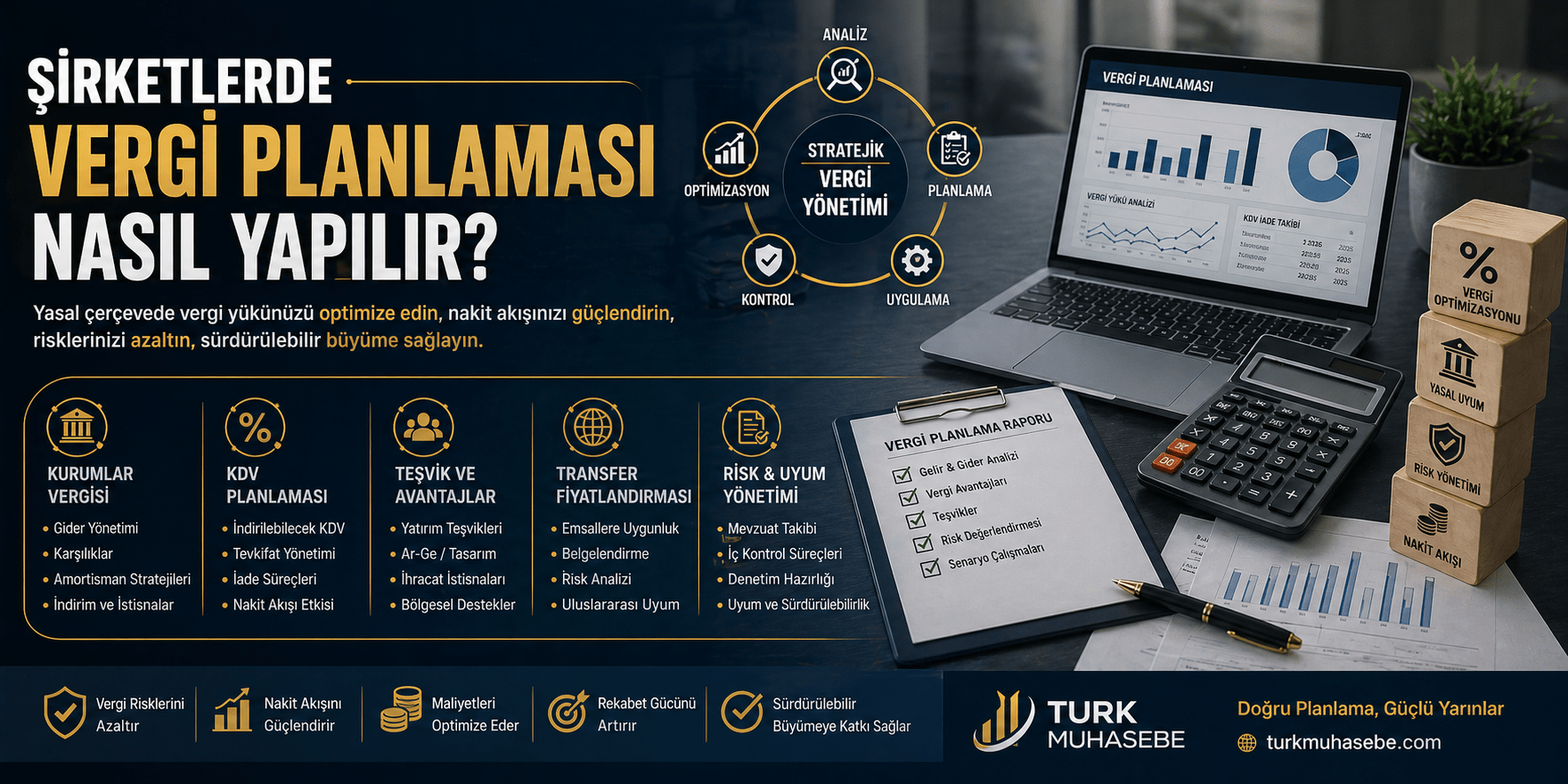 ŞİRKETLERDE VERGİ PLANLAMASI NASIL YAPILIR? ŞİRKETLERDE VERGİ PLANLAMASI NASIL YAPILIR?
