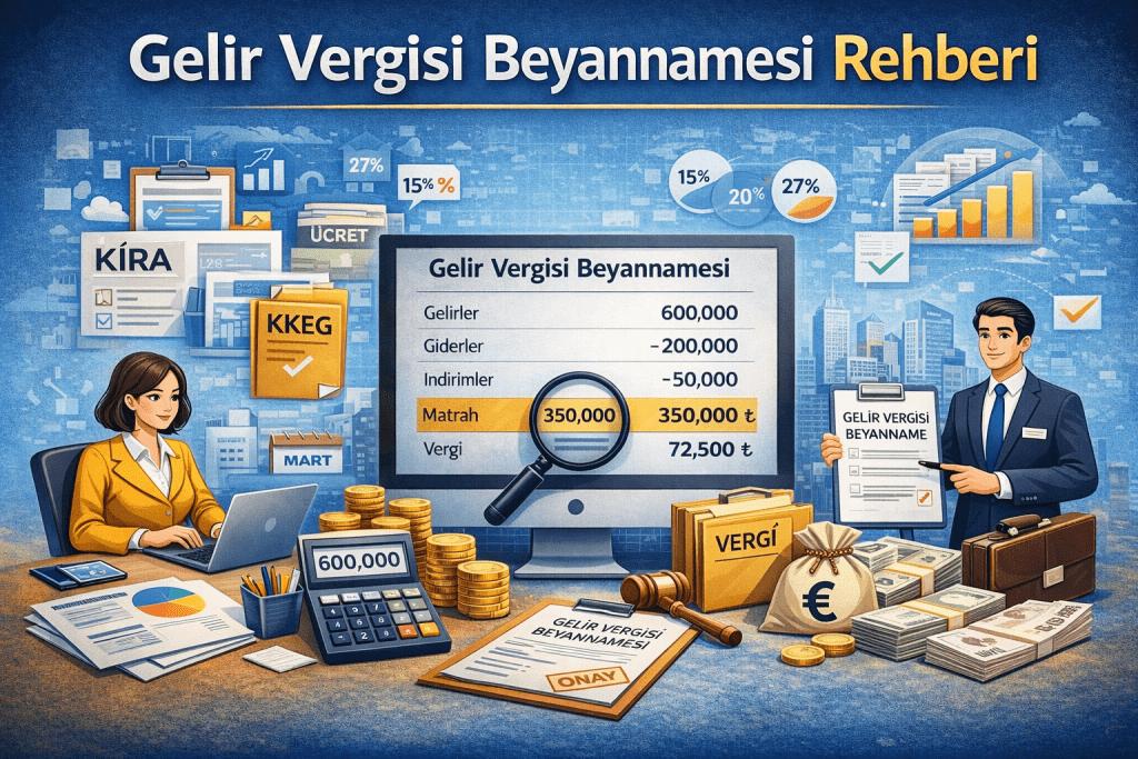 GELİR VERGİSİ BEYANNAMESİ REHBERİ
