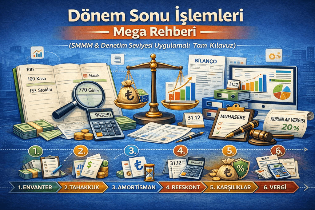 DÖNEM SONU İŞLEMLERİ MEGA REHBERİ
