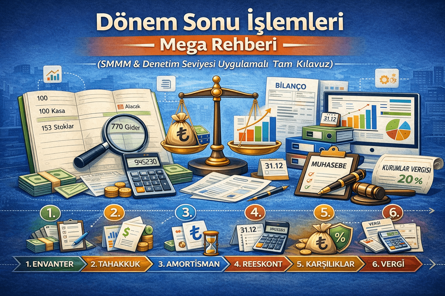 DÖNEM SONU İŞLEMLERİ MEGA REHBERİ