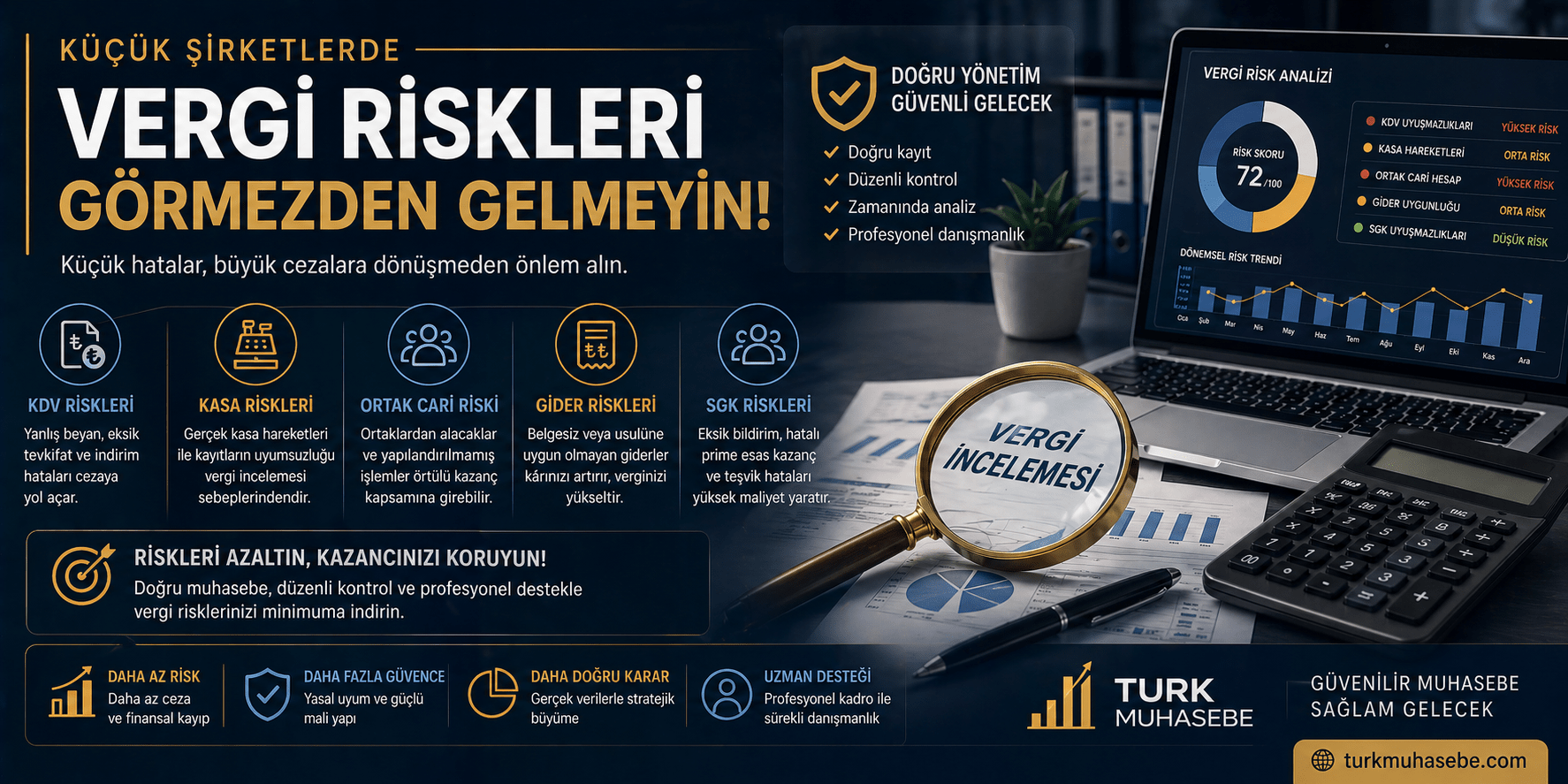 KÜÇÜK ŞİRKETLERDE VERGİ RİSKLERİ