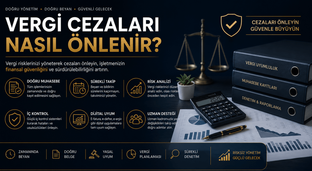 VERGİ CEZALARI NASIL ÖNLENİR?