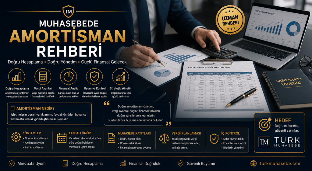 MUHASEBEDE AMORTİSMAN REHBERİ